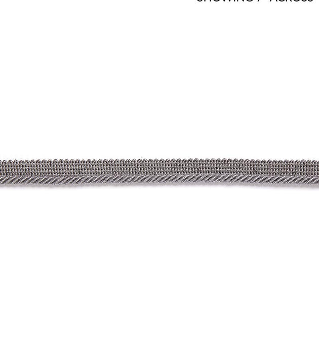 Scalamandre Millstone Twisted Cord Nickel Trim Sample SCC3040011