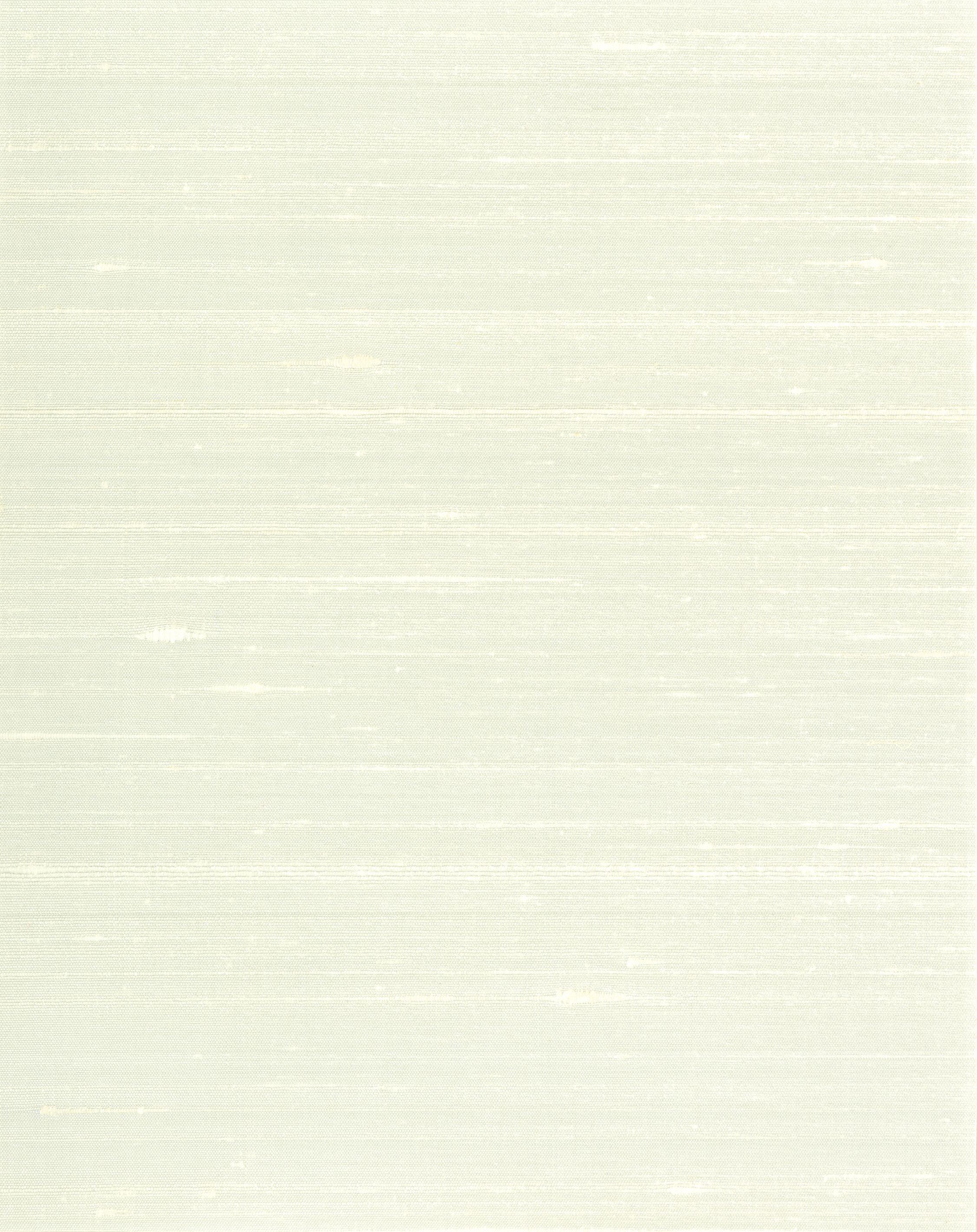 Scalamandre Chandra Silk IV Lily White Wallpaper Sample SCWP885760011