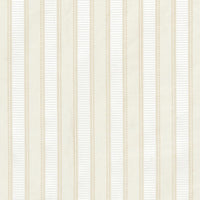 Scalamandre Shirred Stripe Oyster White Fabric SC121M0012