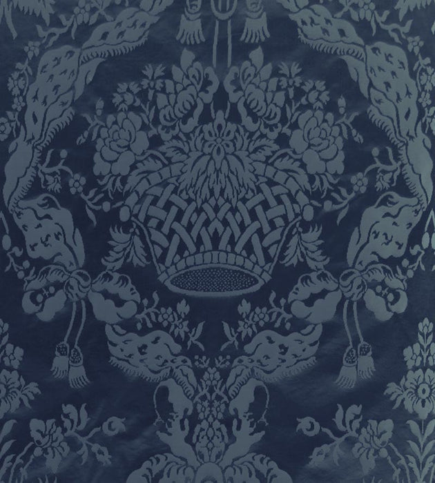 Scalamandre Gabriel Blue Fabric Sample SC20355M0012