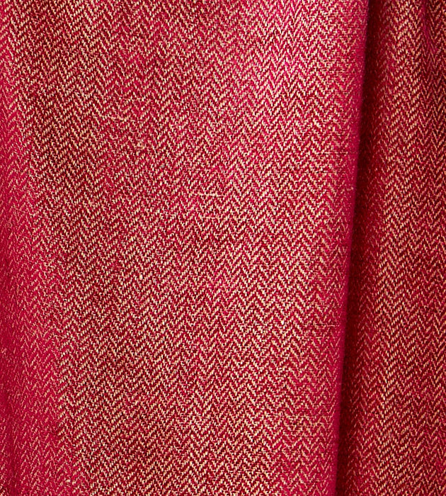 Scalamandre Oxford Herringbone Weave Fuchsia Fabric SC270060012