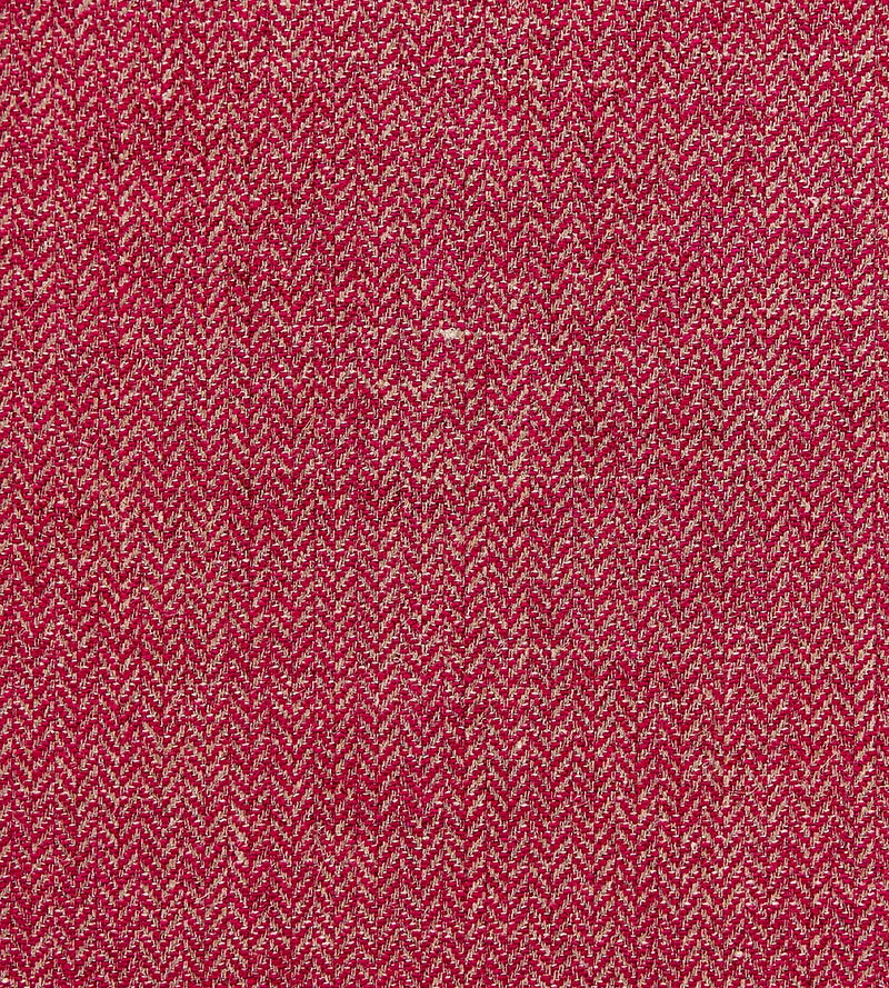 Scalamandre Oxford Herringbone Weave Fuchsia Fabric Sample SC270060012