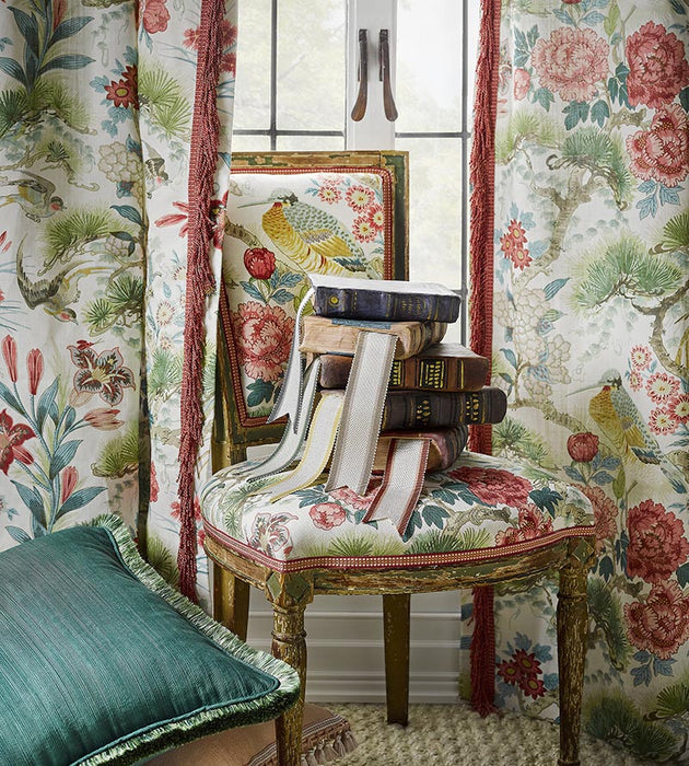 Scalamandre Riva Moire Tourmaline Fabric SC272220012