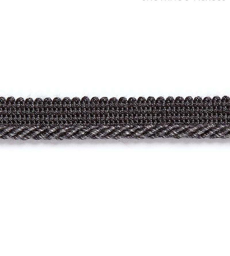 Scalamandre Millstone Twisted Cord Charcoal Trim SCC3040012