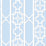 Scalamandre Joanna Fret Powder Blue Wallpaper Sample SCWP88582D0012