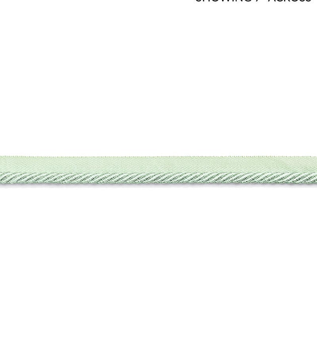 Scalamandre Boulevard Cord Mint Julep Trim Sample SCC3140014