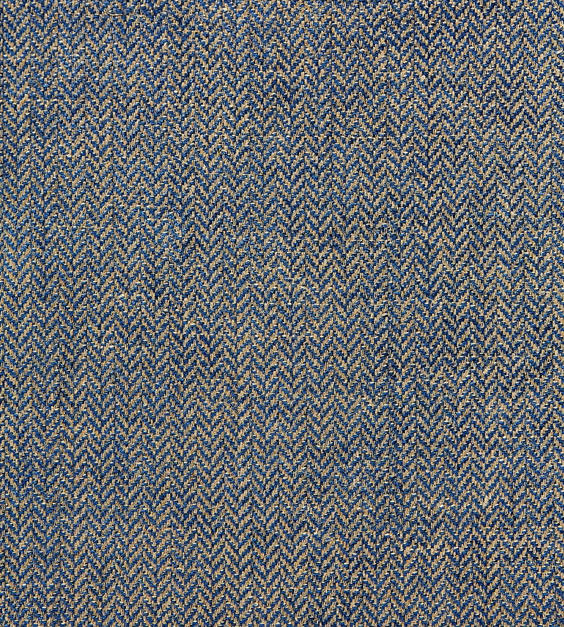 Scalamandre Oxford Herringbone Weave Denim Fabric Sample SC270060016