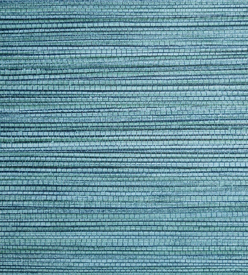 Scalamandre Willow Weave Lagoon Wallpaper Sample SCWP884410016