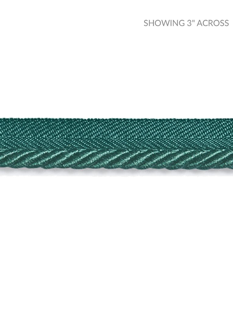 Scalamandre Boulevard Cord Emerald Isle Trim Sample SCC3140017