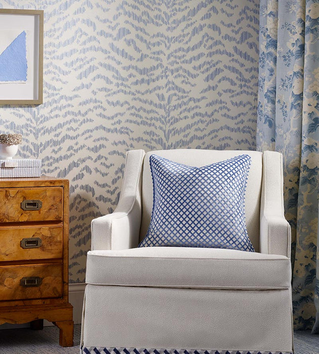 Scalamandre Pomfret Lapis Fabric SC26692M0018