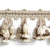 Scalamandre Newport Tassel Fringe Flax Trim Sample SCFT1103M0018