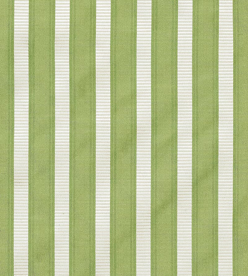 Scalamandre Shirred Stripe Fern Fabric Sample SC121M0019