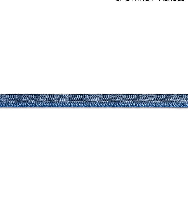 Scalamandre Avenue Cord Federal Blue Trim SCC3150019