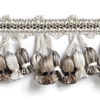 Scalamandre Newport Tassel Fringe French Grey Trim SCFT1103M0019