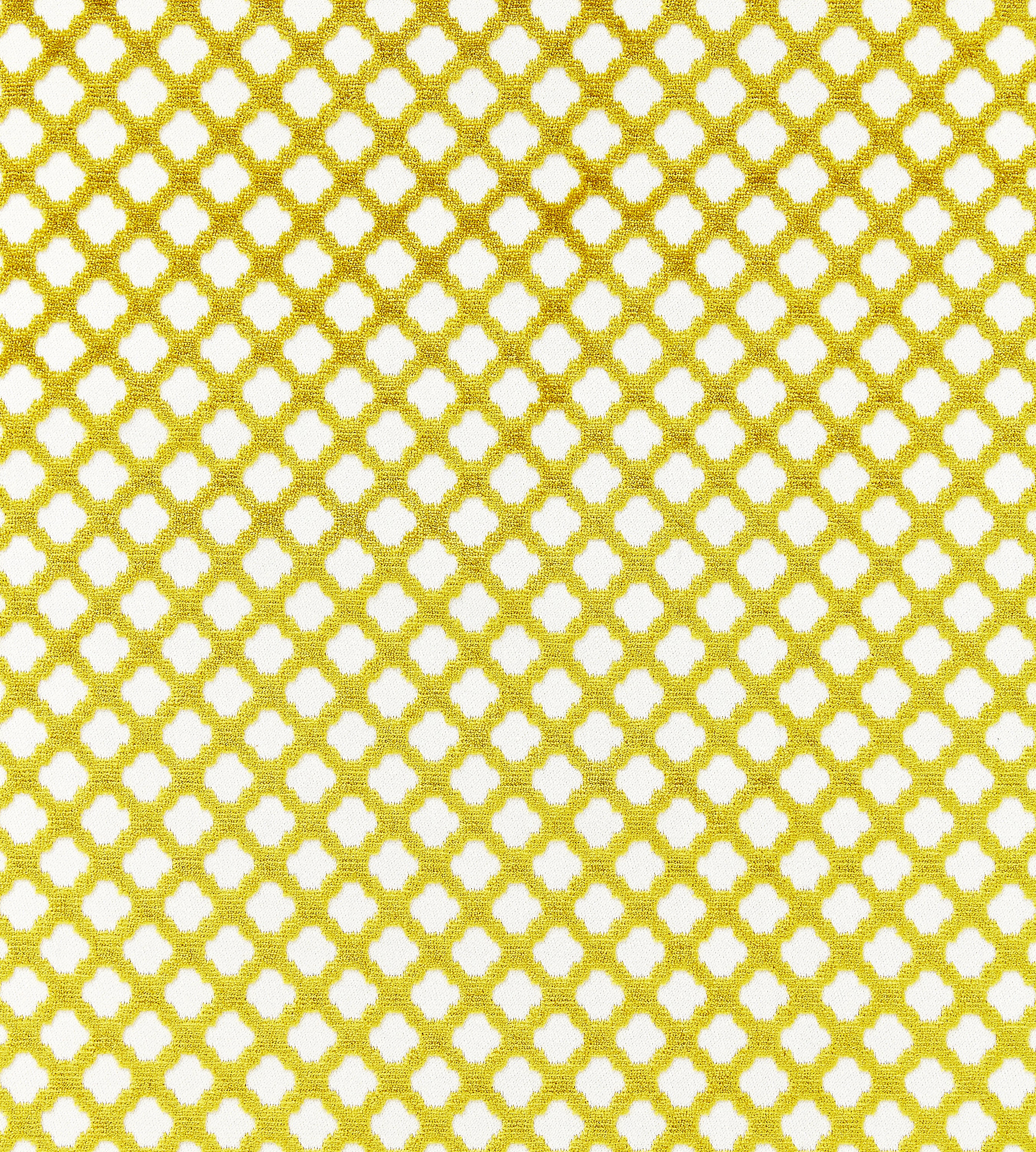 Scalamandre Pomfret Chartreuse Fabric Sample SC26692M0020