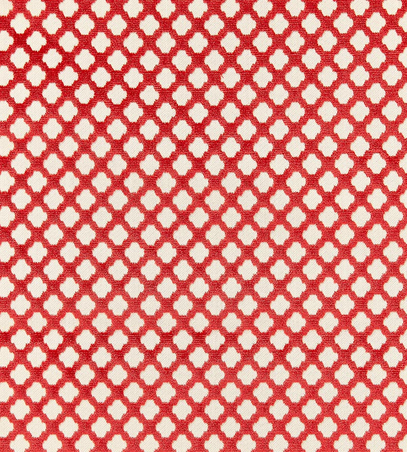 Scalamandre Pomfret Coral Fabric Sample SC26692M0021