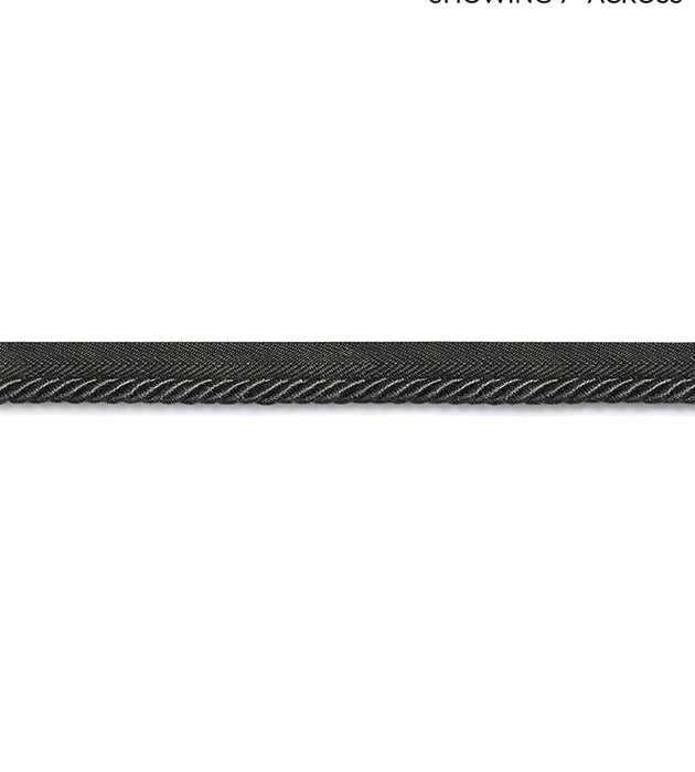 Scalamandre Boulevard Cord Coal Trim SCC3140022