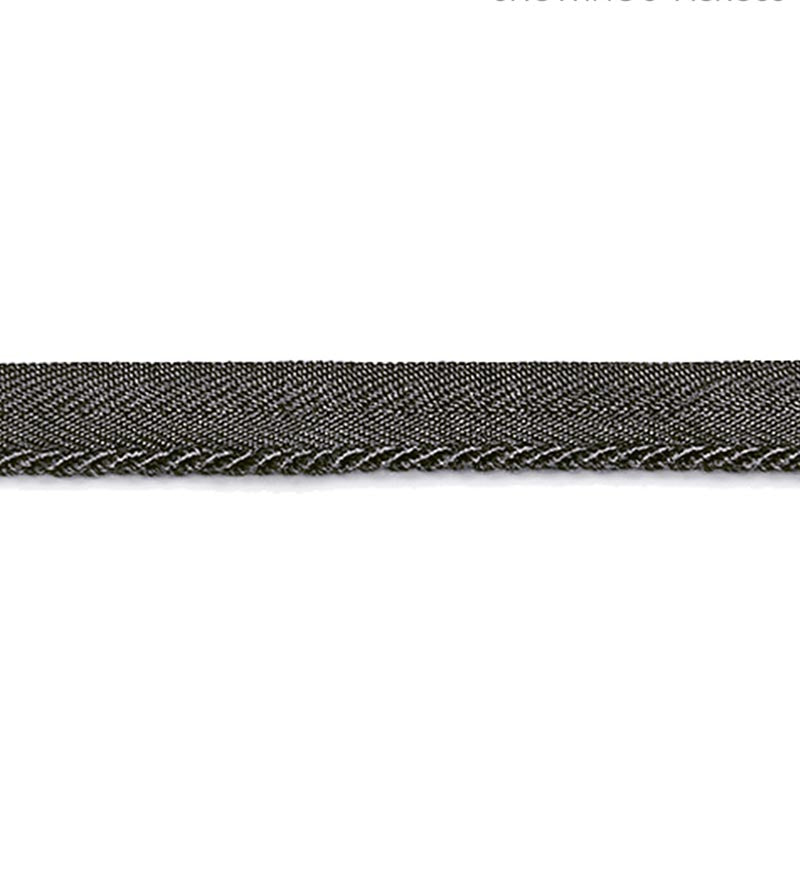 Scalamandre Avenue Cord Coal Trim Sample SCC3150022