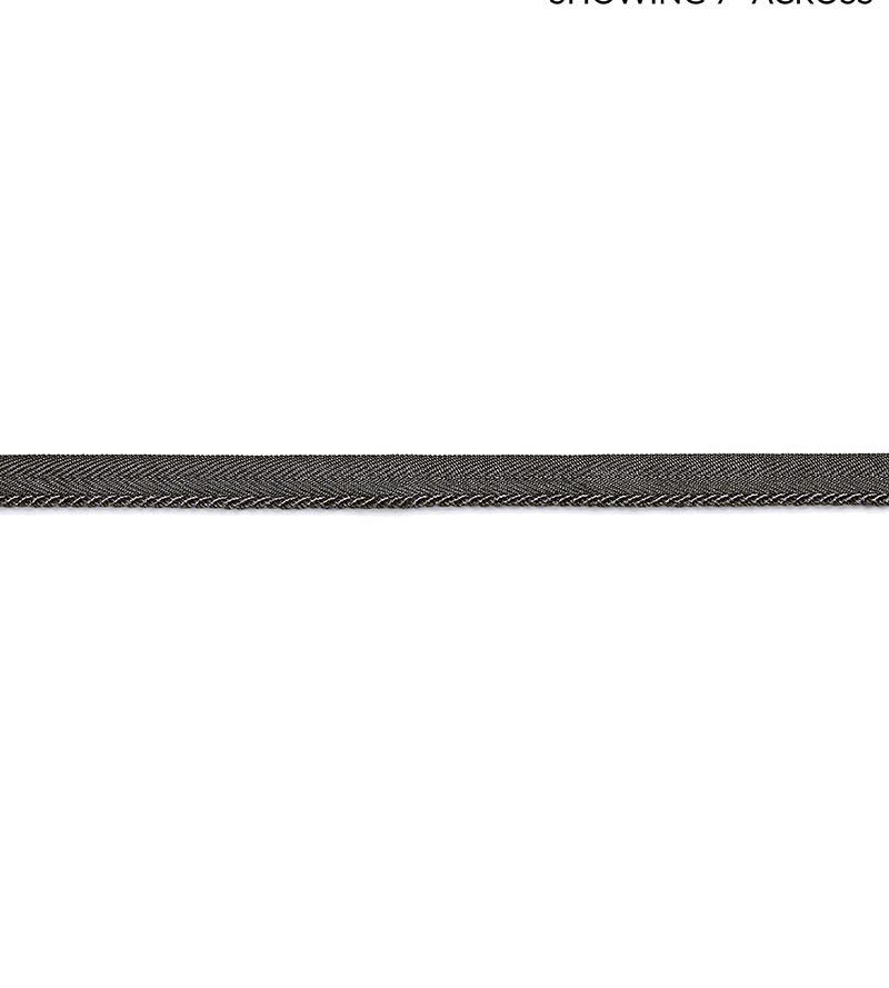 Scalamandre Avenue Cord Coal Trim Sample SCC3150022