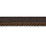 Scalamandre Boulevard Cord Chocolate Trim Sample SCC3140023