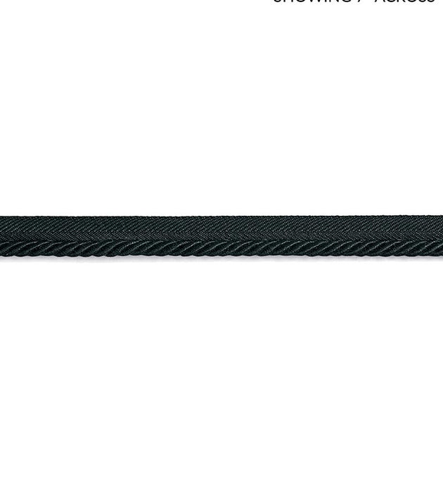 Scalamandre Boulevard Cord Noir Trim Sample SCC3140024