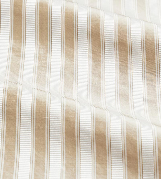 Scalamandre Shirred Stripe Fawn Fabric SC121M0026