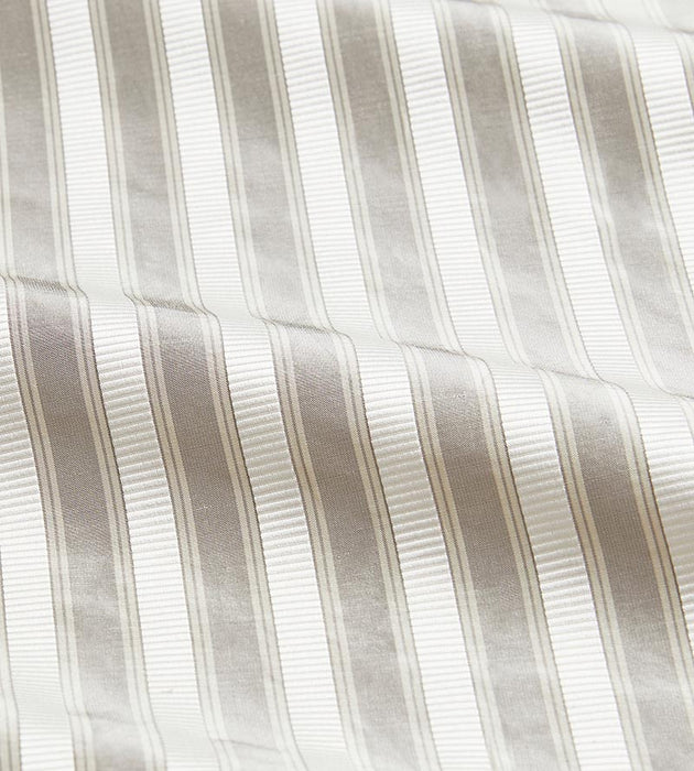 Scalamandre Shirred Stripe Pewter Fabric Sample SC121M0027