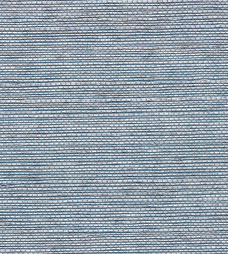 Scalamandre Sisal Blue Heather Wallpaper SCG11930032