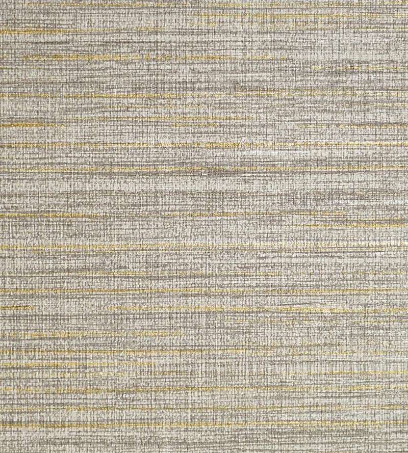 Scalamandre Feather Reed Ash Wallpaper Sample SCWP884370060