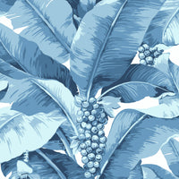 Scalamandre Paradisio Palm Indigo Wallpaper SCDISO0102