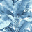 Scalamandre Paradisio Palm Indigo Wallpaper SCDISO0102