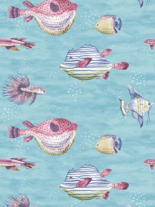 Scalamandre Oceanna Waikiki Wallpaper SCCEAN0222