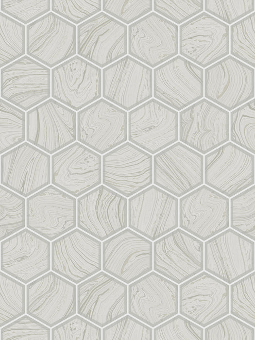 Scalamandre Indigo Cool Mist Wallpaper SCINDG0707