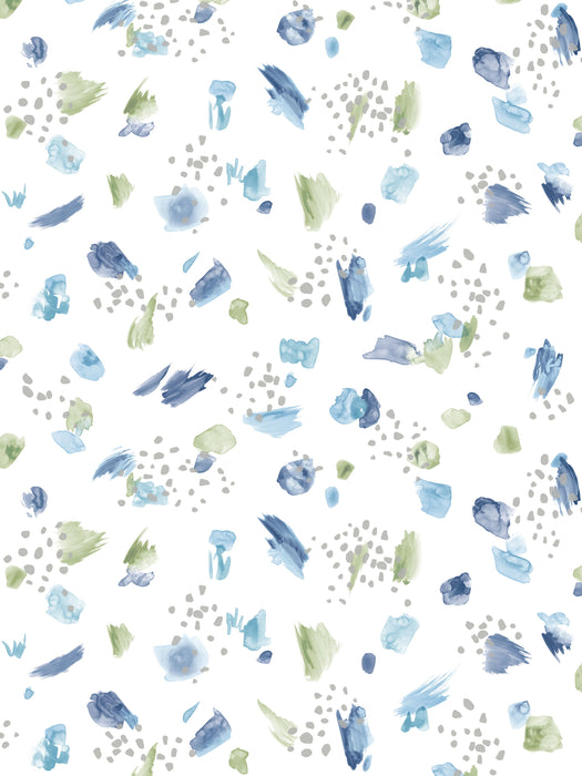 Scalamandre Painter'S Palette Beach Cabana Wallpaper SCPNTR0902