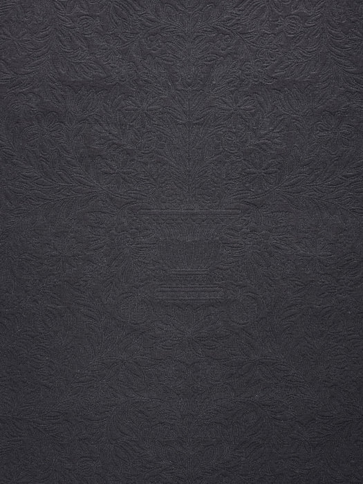Scalamandre Matelasse Printemps Black Fabric Sample SC266420999