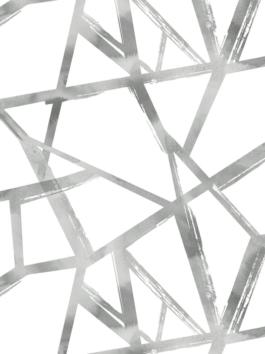 Scalamandre Tribeca Steel Wallpaper SCTRIB1000