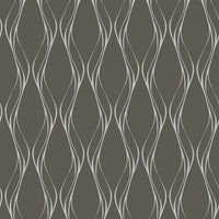 Scalamandre Muse Slate Wallpaper SCMUSE1410