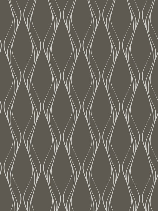 Scalamandre Muse Slate Wallpaper Sample SCMUSE1410