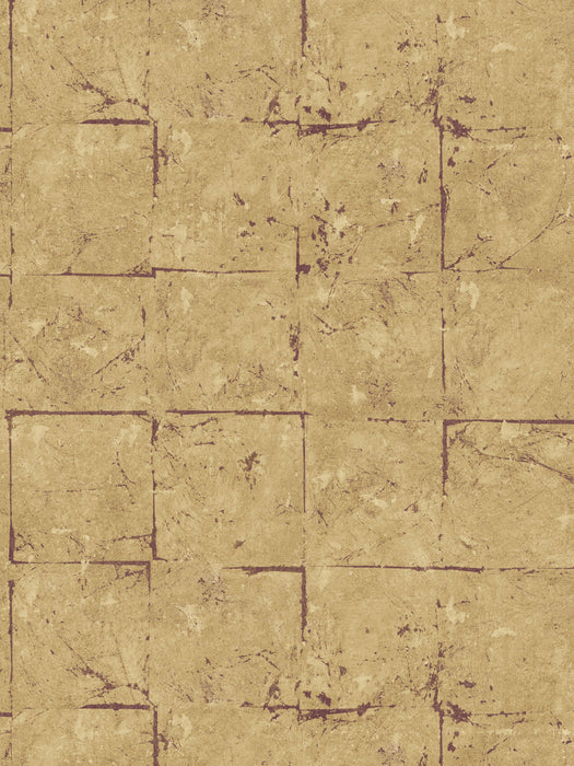 Scalamandre Allure Crimson Gold Wallpaper SCALLR1525