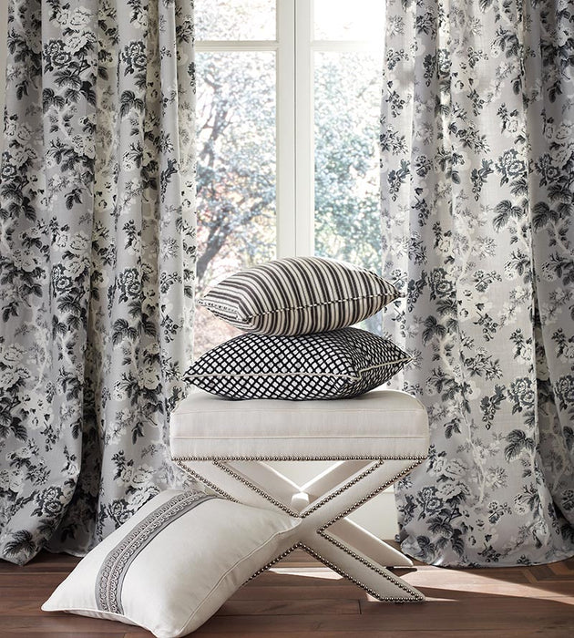 Scalamandre Ascot Linen Print Sky Fabric SC166020002
