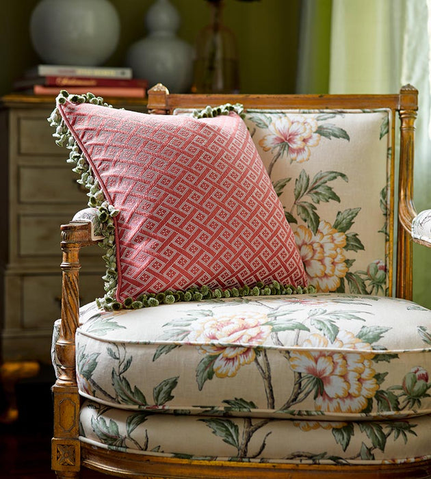 Scalamandre Peonia Linen Print Sunlight Fabric Sample SC166160001