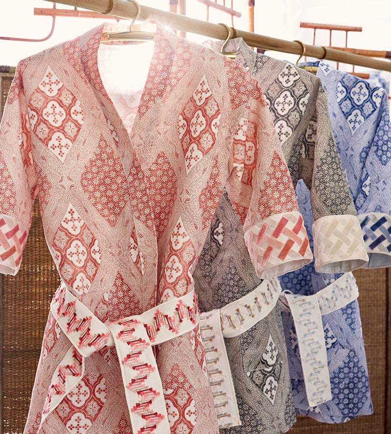 Scalamandre Farrah Print Truffle Fabric SC166260004