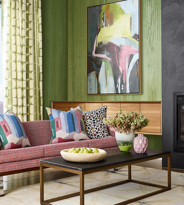 Scalamandre Riad Cotton Print Earth Fabric Sample SC166370002