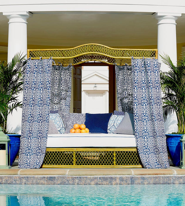 Scalamandre Bird'S Eye Weave Mango Fabric Sample SC270680002