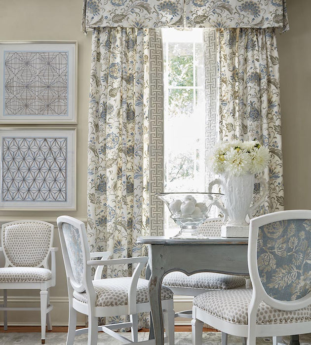 Scalamandre Delphine Embroidery Jardin Fabric SC271730002