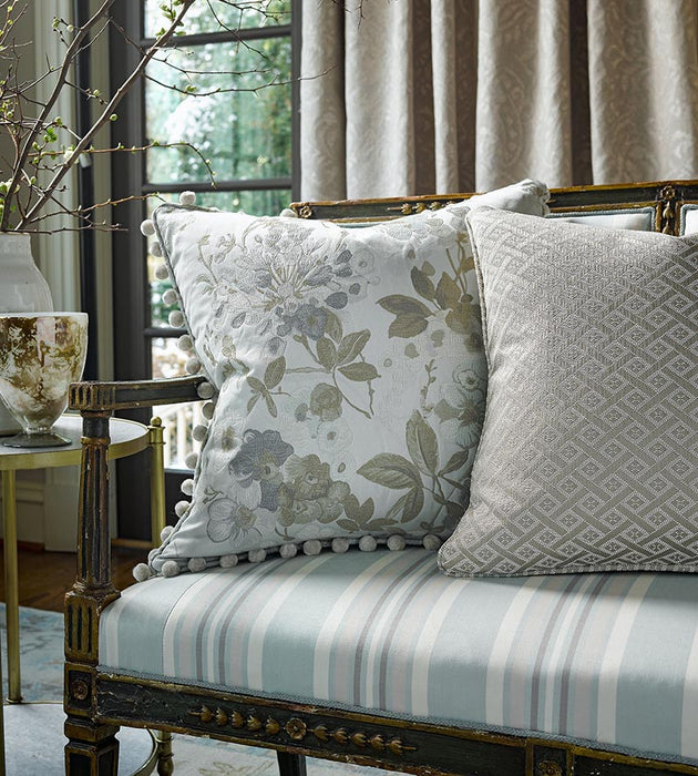 Scalamandre Camille Damask Lakeside Fabric SC272260003