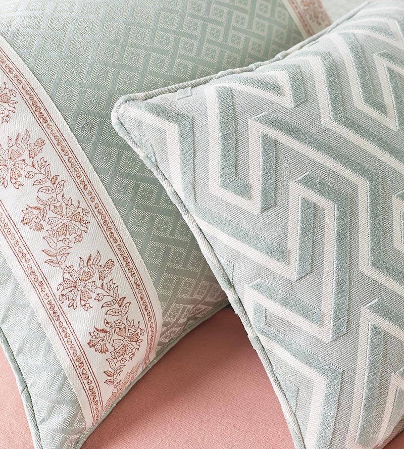 Scalamandre Maze Velvet Harbor Fabric SC272370002