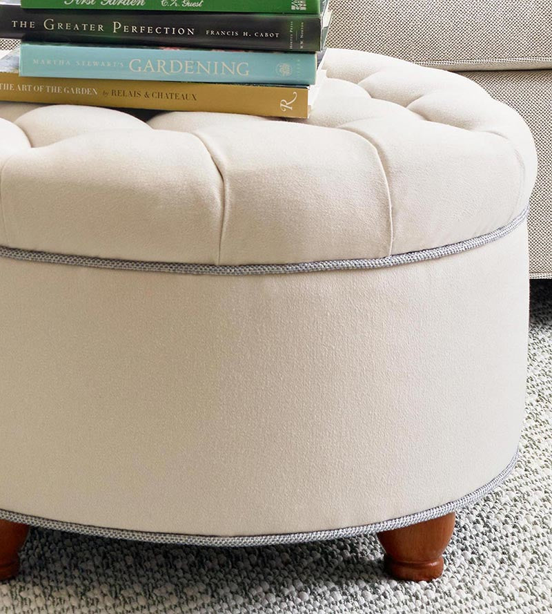 Scalamandre Dapper Flannel Eggshell Fabric Sample SC272480001