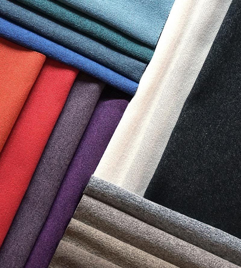 Scalamandre Dapper Flannel Eggshell Fabric Sample SC272480001