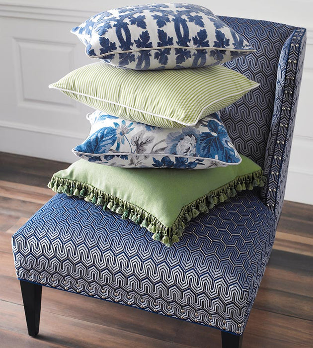 Scalamandre Kent Stripe Sky Fabric Sample SC363950004